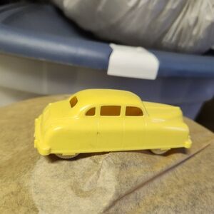 Vintage Toy Car-Renwal Product No. 103 Sedan In Yellow